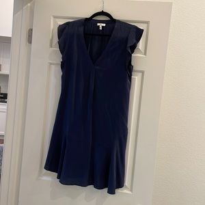 Joie navy flowy dress, size XS